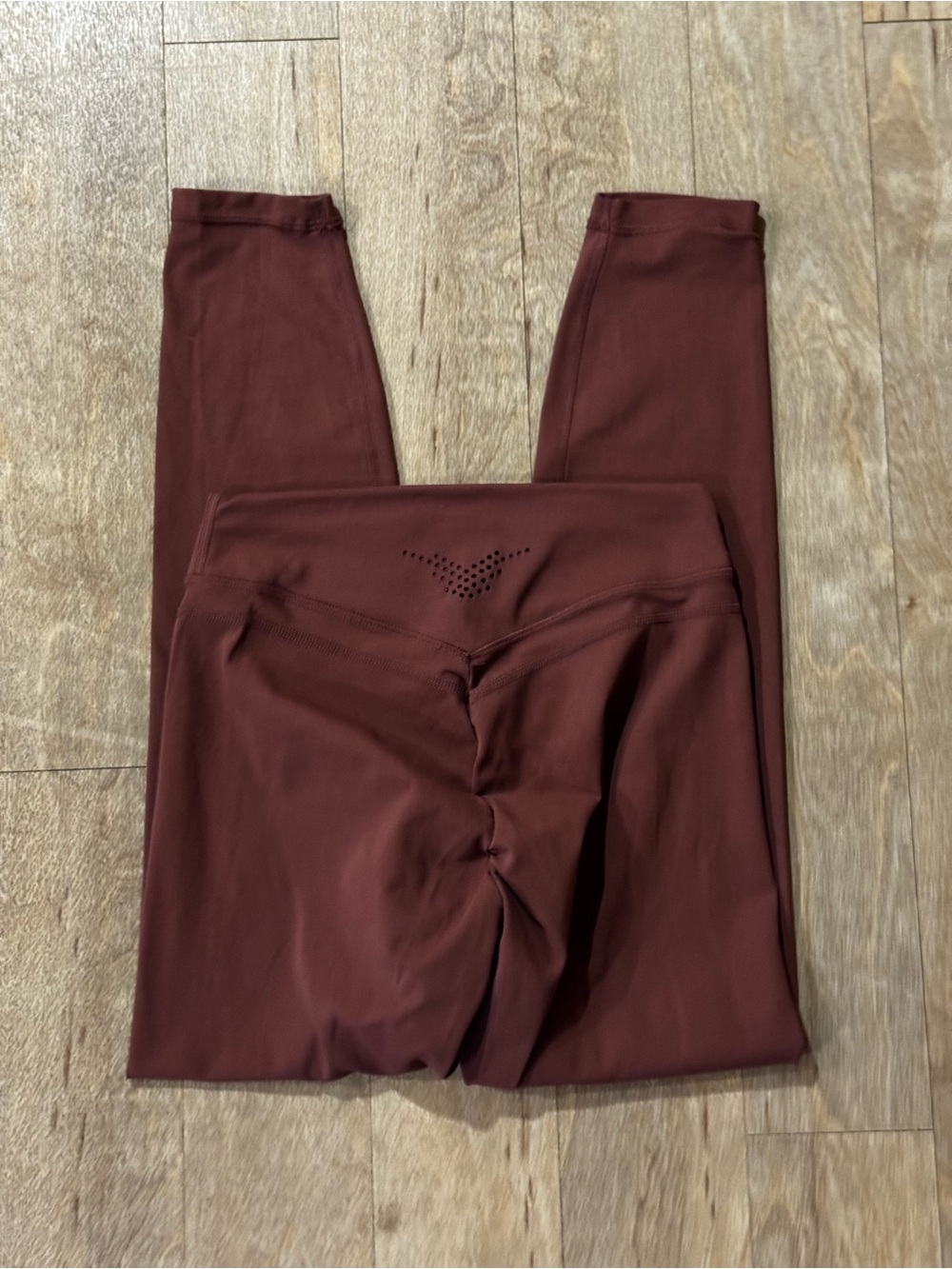 TomTiger Brown Activewear Leggings Highwaisted Size Small - Picture 4 of 4